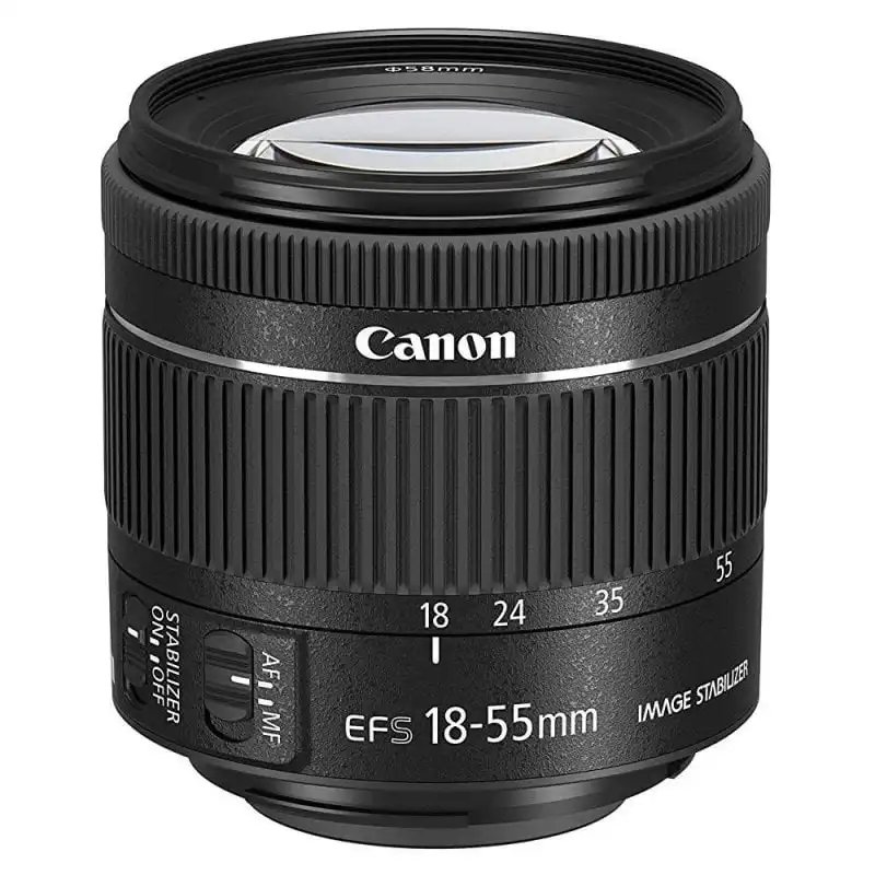 Canon Objetivo EF-S 18-55mm F4-5.6 IS STM