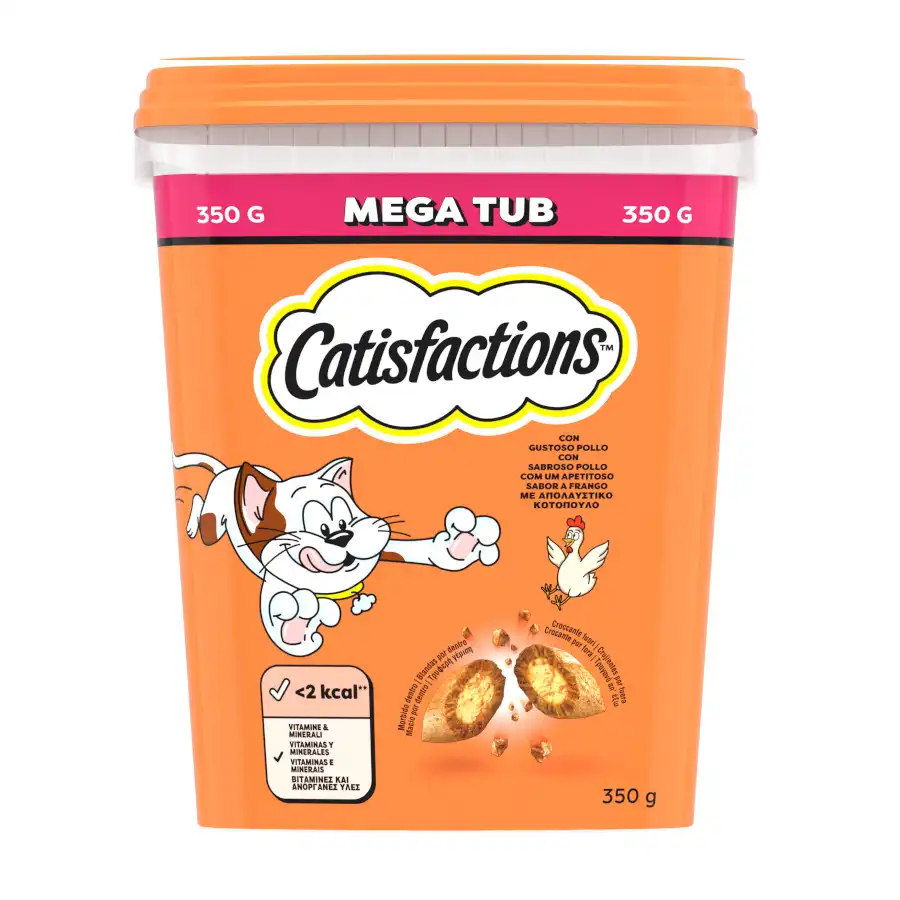 Catisfactions Premios de Pollo para Gatos 350 g - Catisfactions - Comparador de precios