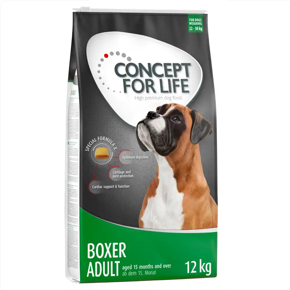 Concept for Life Boxer Adult pienso para perros - 12 kg - Concept for Life - Comparador de precios