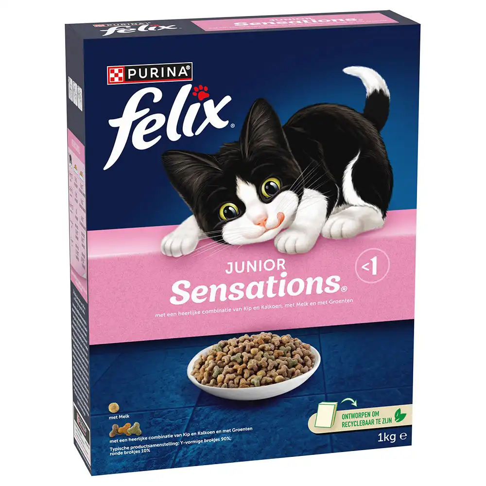 Felix Junior Sensations pienso para gatitos - 1 kg