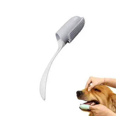 FurryFusion Juego de 4 cepillos de dientes para perros y gatos - Blanco - Furry Fusion - Comparador de precios