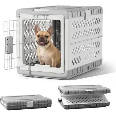 HausPets Jaula plegable perros/gatos 71x46,5x53 cm 2 ruedas, montaje - Artículo 1 - HausPets - Comparador de precios