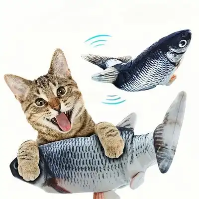 IntiMeg  para gatos: pez realista que se mueve - Una pieza - IntiMeg - Comparador de precios