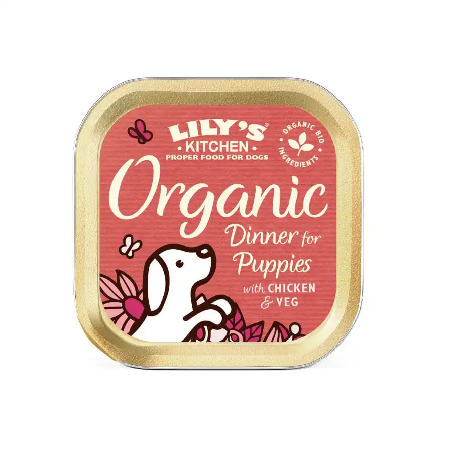 Lily's Kitchen Puppy Organic Pollo tarrina - Lilys Kitchen - Comparador de precios