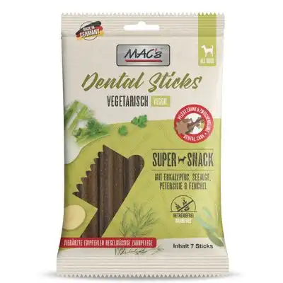MAC's Dog Dental Sticks - Vegetariano - MACs - Comparador de precios