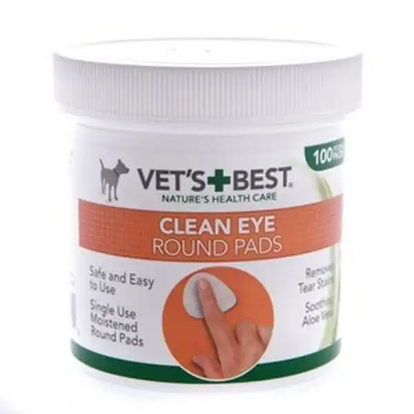 Vet's+Best Finger Pads Limpiador de ojos para perros