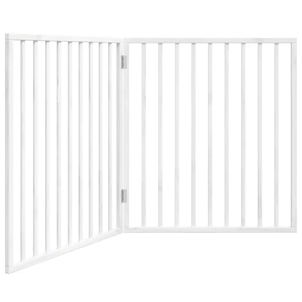 VidaXL Puerta Madera Plegable para Perros - 80 cm x 90 cm x 2 cm - VIDAXL - Comparador de precios