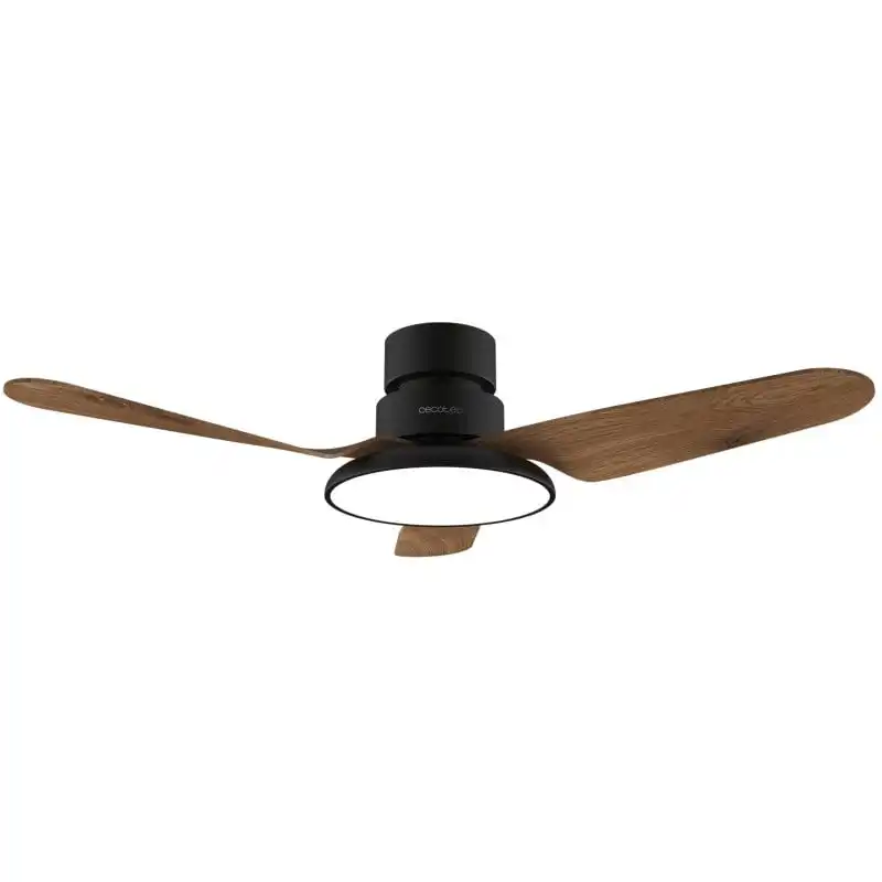 Cecotec EnergySilence Aero 5200 Light DarkWood Ventilador de Techo con Luz 73" 30/24W