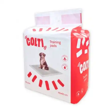 Colti Dog Trainning Pads Empapadores para Perros 60x60 cm, 50 Unidades. - Colti - Comparador de precios