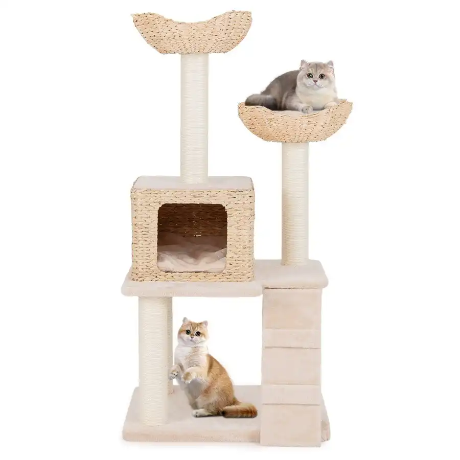 Costway Árbol para Gatos - 60 cm x 48 cm x 122 cm - COSTWAY - Comparador de precios