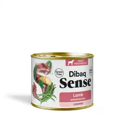Dibaq Sense Lata Cordero para perro - 190 g - Dibaq - Comparador de precios