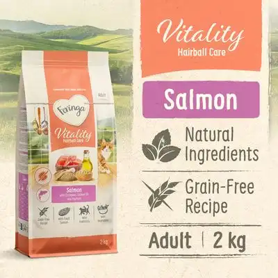 Feringa Vitality Hairball Care con salmón - 2 kg - Feringa - Comparador de precios