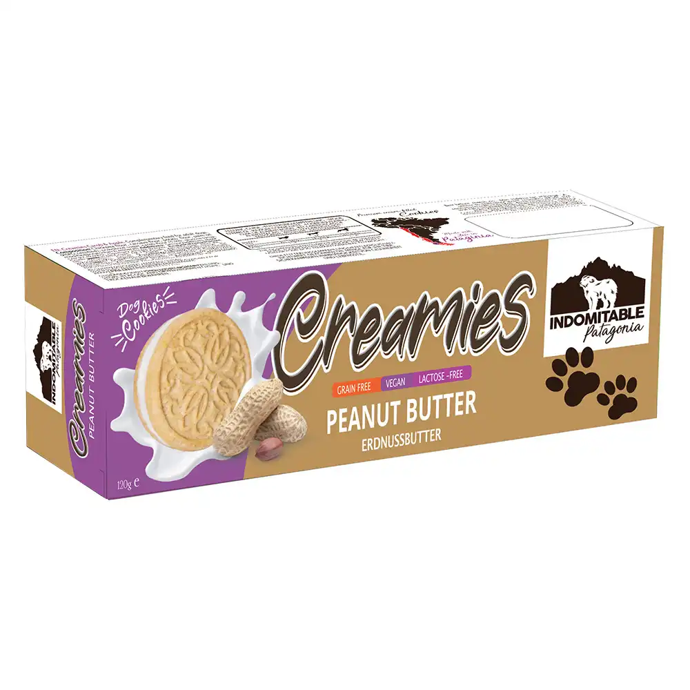 Galletas Caniland Creamies con mantequilla de cacahuetes - 120 g