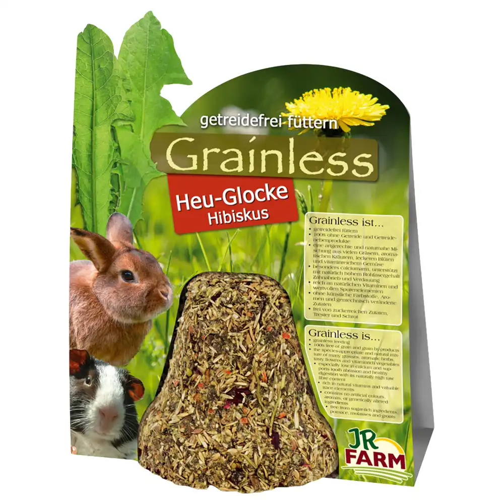 Jr Farm Jr Grainless Campana de Heno y Hibisco 125 GR - JR Farm - Comparador de precios