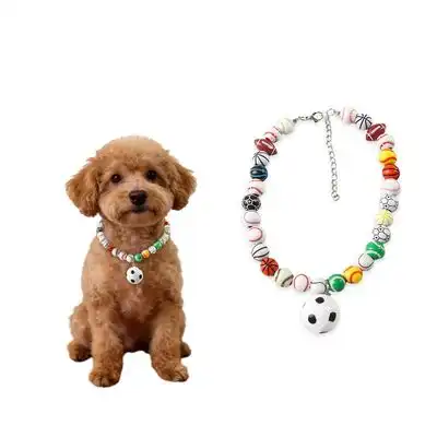 MCBOSON Collar de fútbol con temática del Mundial para gatos y perros - METRO - Mcboson - Comparador de precios