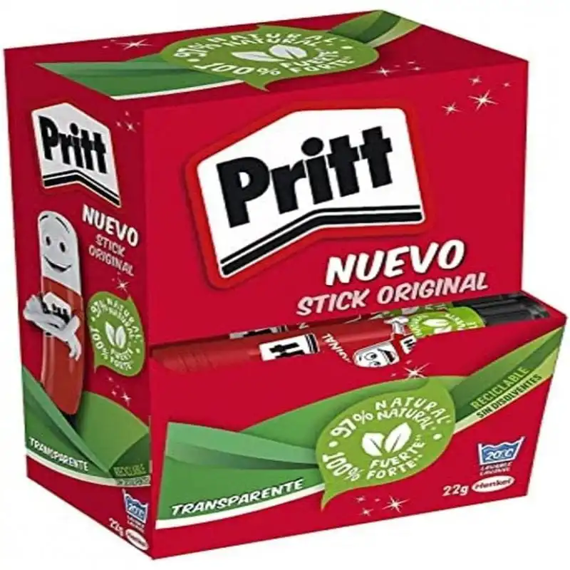 Pritt Caja de Pegamento en Barra 22g 15 unidades