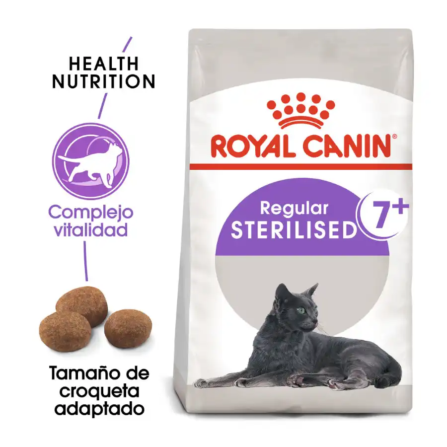 Royal Canin Adult +7 Regular Sterilised pienso para gatos - Royal Canin - Comparador de precios