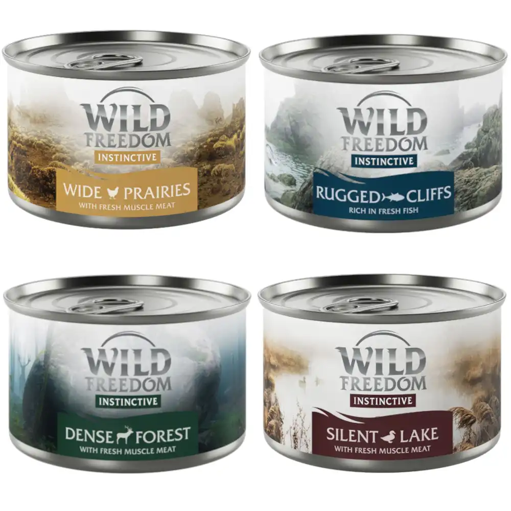 Wild Freedom Instinctive 6 x 140 g en latas - Misty Mountains - Pack mixto - Wild Freedom - Comparador de precios