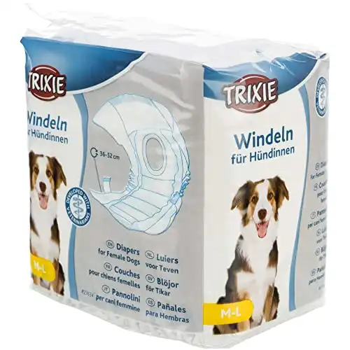 Pañales para perros ultra absorbentes M - L - Trixie - Comparador de precios