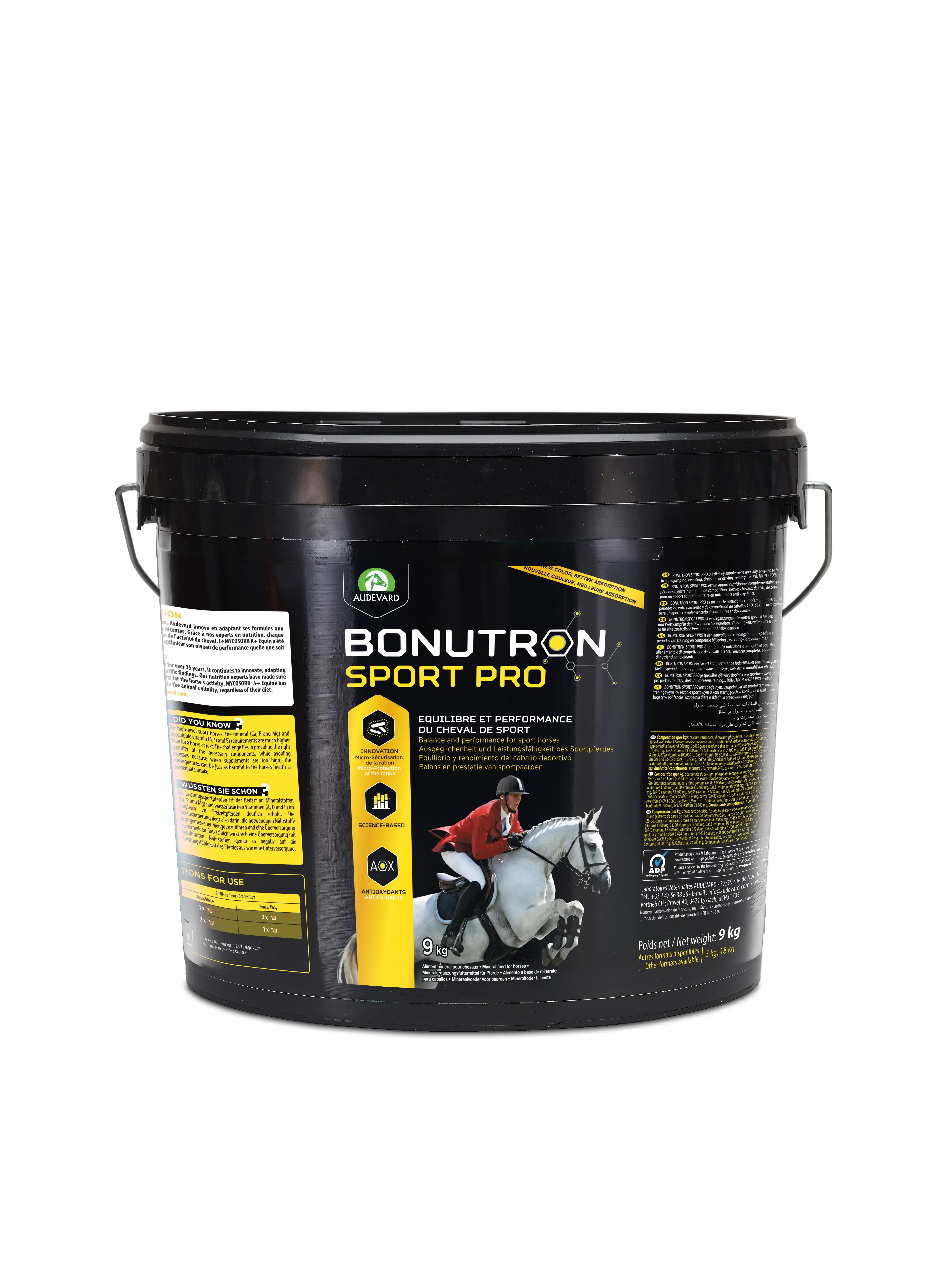 AUDEVARD BONUTRON SPORT PRO 18KG - 18 kg - AUDEVARD - Comparador de precios