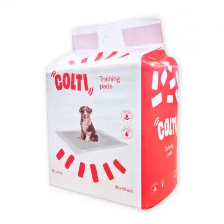 Colti Dog Trainning Pads Empapadores para Perros 60x90 cm, 50 Unidades. - Colti - Comparador de precios