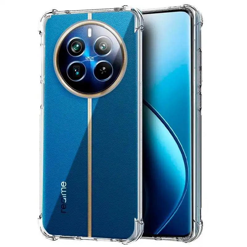 Cool Funda AntiShock Transparente para Realme 12 Pro 5G/12 Pro Plus 5G