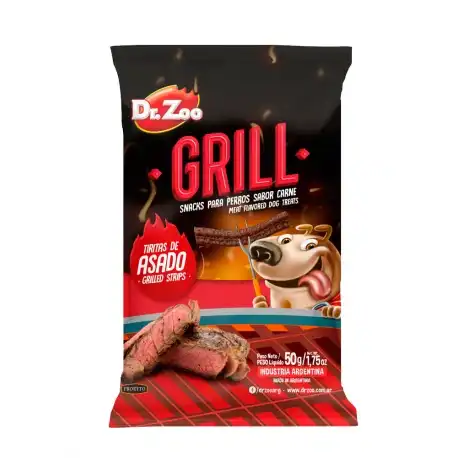 Dr.Zoo Gill Snack para Perros Tiritas de Asado, 1 x 50 gr - Dr. Zoo - Comparador de precios