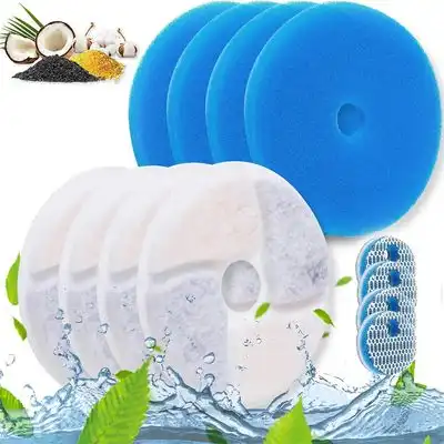 IntiMeg Fuente de agua para gatos y perros - 4 piezas - IntiMeg - Comparador de precios