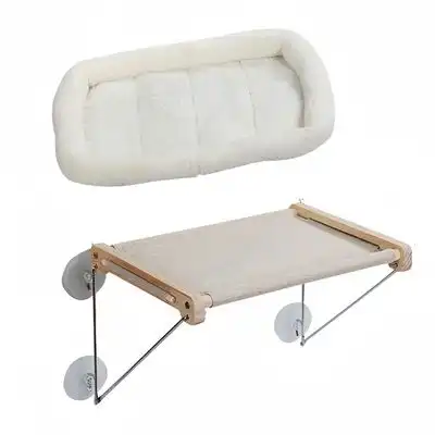 IntiMeg Hábitat para gatos con ventosa para ventana - Blanco - IntiMeg - Comparador de precios