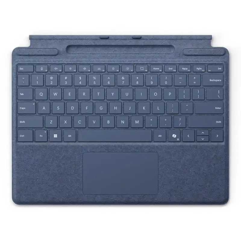 Microsoft Teclado para Surface Pro con Almacenamiento de Lápiz Español QWERTY Zafiro