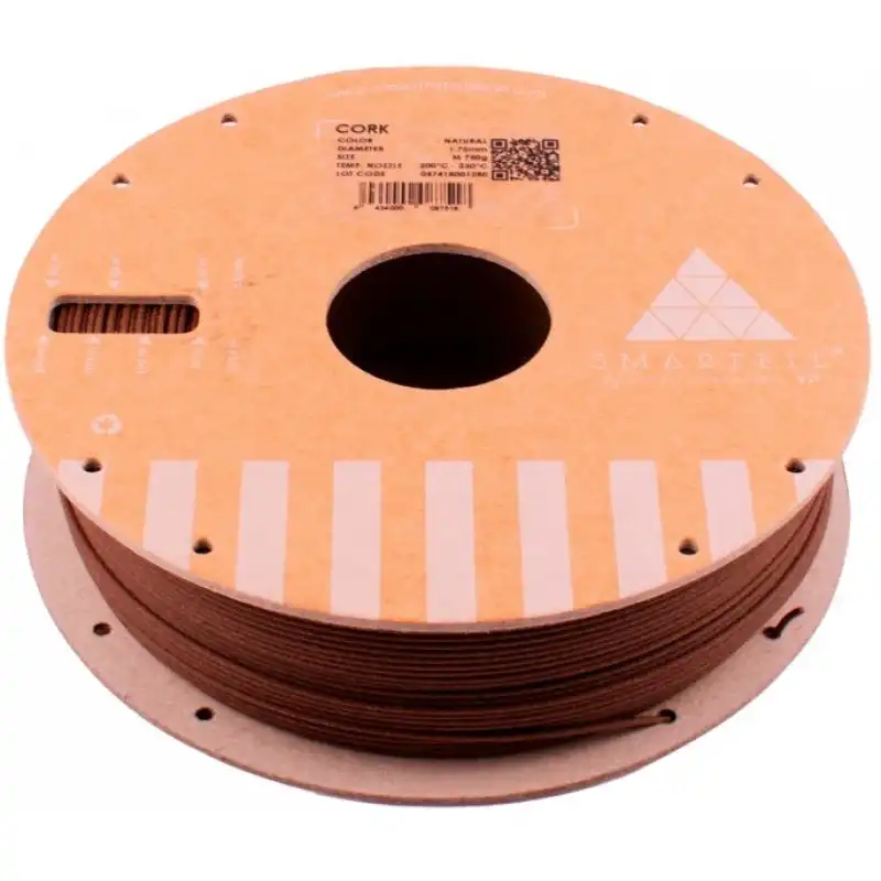 Smartfil Filamento 3D Mezcla de Corcho Y PLA 2.85mm 750g CORK