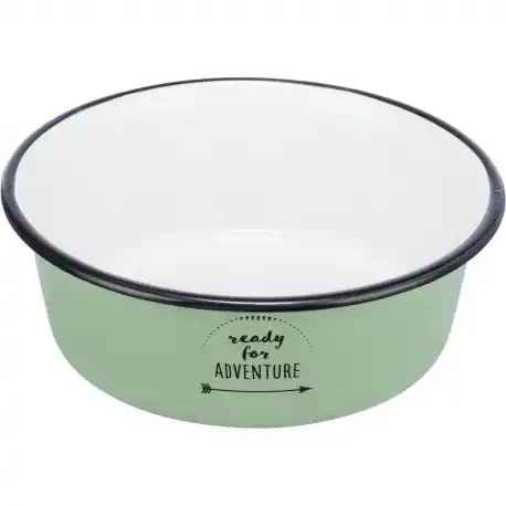 Trixie Comedero para perros Esmalte Inoxidable color Verde, 300 ml - Trixie - Comparador de precios