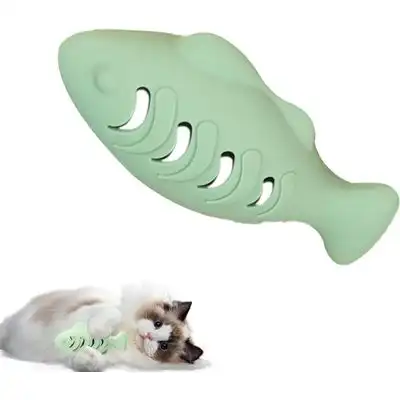 UAMLY  masticable de silicona con forma de pez para gatos - Artículo 1 - Uamly - Comparador de precios