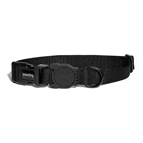 Zeedog Gotham Collar Negro para perros