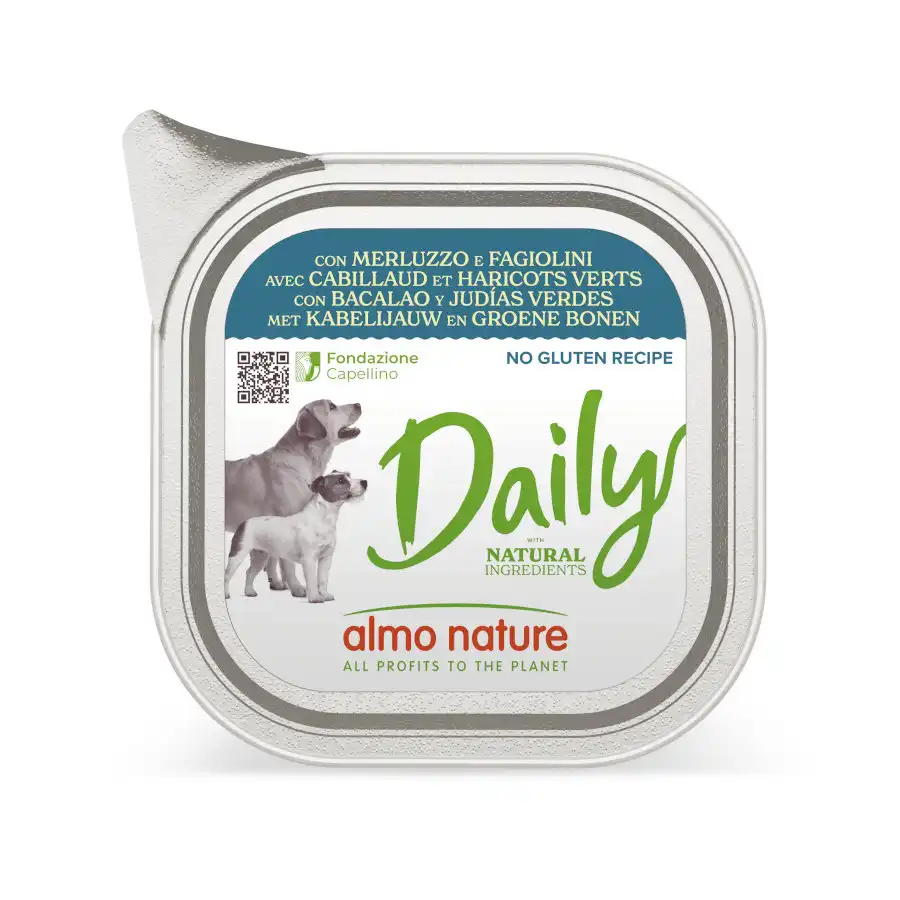 Almo nature Daily Men Bacalao & Judias 0.1 Kg - Almo Nature - Comparador de precios