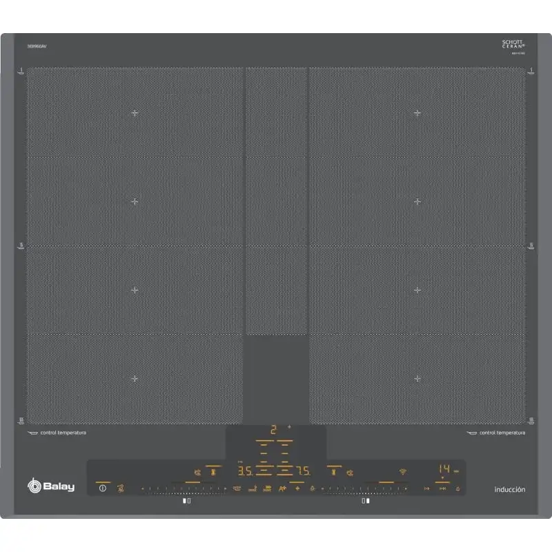 Balay 3EB960AV Placa de Inducción Flex 4 Zonas 60cm Antracita
