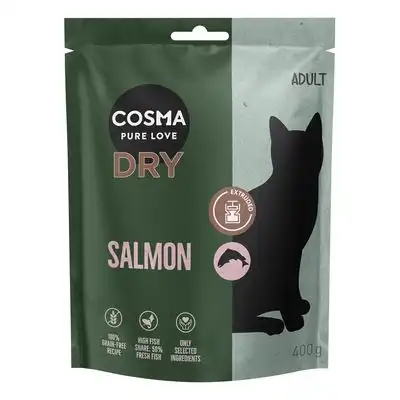 Cosma Extruded salmón pienso para gatos - 400 g - Cosma - Comparador de precios