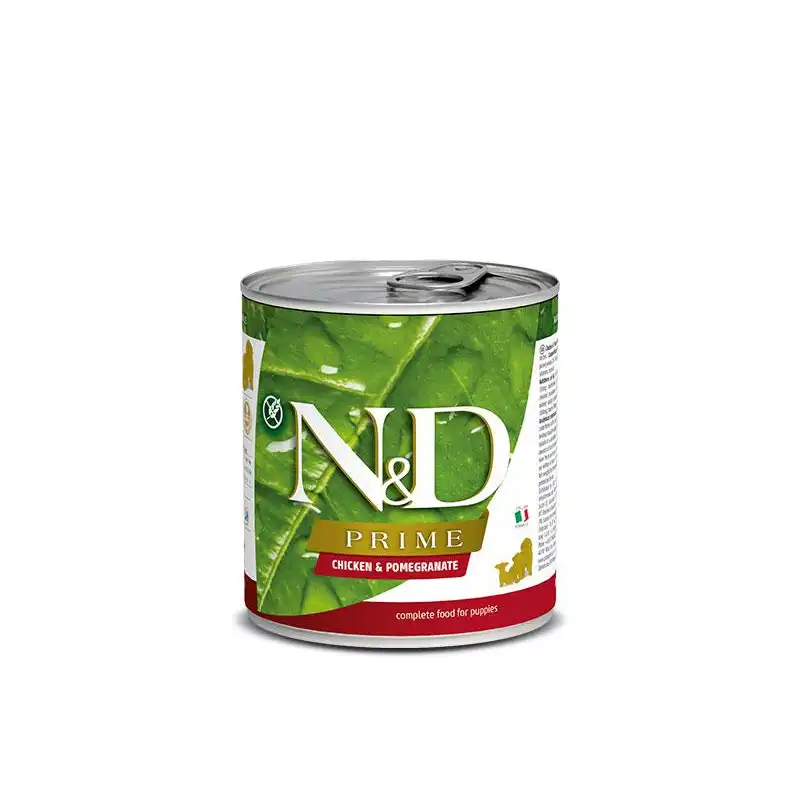 Farmina ND Dog Prime Puppy Pollo comida húmeda para cachorros 6x285grs, Unidades 6x285Grs - Farmina - Comparador de precios