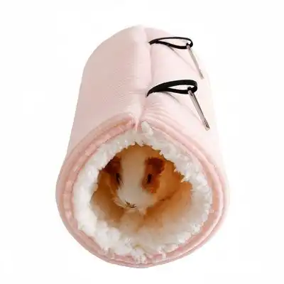FurryFusion Nido de peluche colgante para animales pequeños - Rosa - Furry Fusion - Comparador de precios