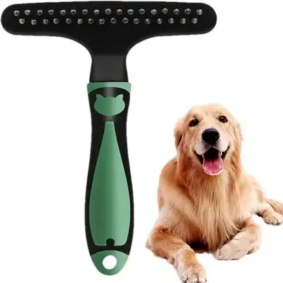 FurryFusion Peine para mascotas. Elimina el pelo y los nudos - Verde - Furry Fusion - Comparador de precios