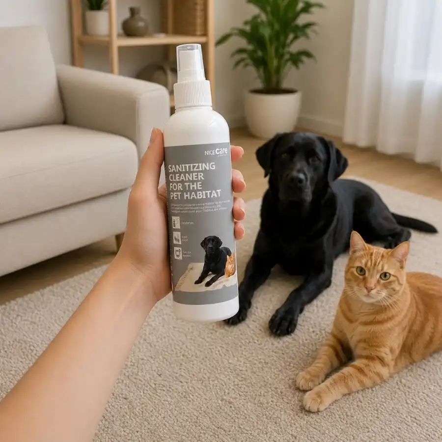 Nice Care Detergente Limpiador Higienizante Habitat para perros y gatos 250 ml - Nice Care - Comparador de precios
