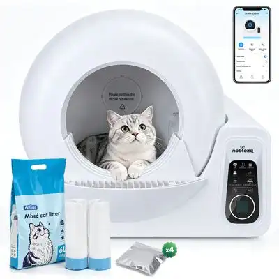 Nobleza Arenero Automático Autolimpiable para Gatos SL04 - Blanco - NOBLEZA - Comparador de precios
