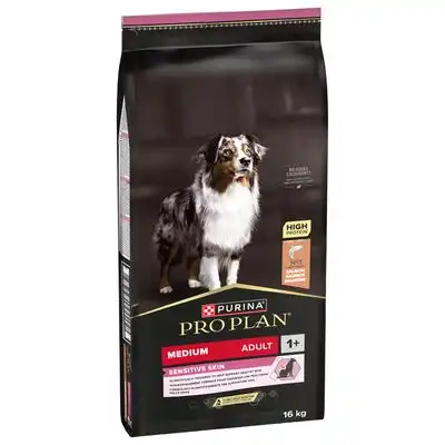 PURINA PRO PLAN Medium Adult Sensitive Skin - 16 kg - Pro Plan - Comparador de precios