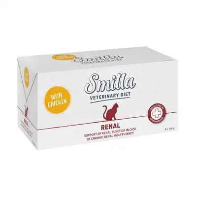 Smilla Veterinary Diet Renal - 8 x 100 g con pollo - Smilla Veterinary Diet - Comparador de precios
