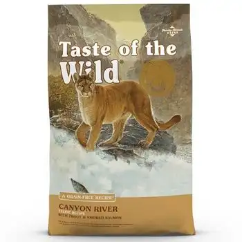 Taste Of The Wild Cat Canyon River Con Trucha Y Salmón Ahumado Pienso Para Gatos Grain Free 6,6 Kg