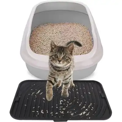 UAMLY Alfombrilla de silicona para arena de gato - 1 pieza - Uamly - Comparador de precios