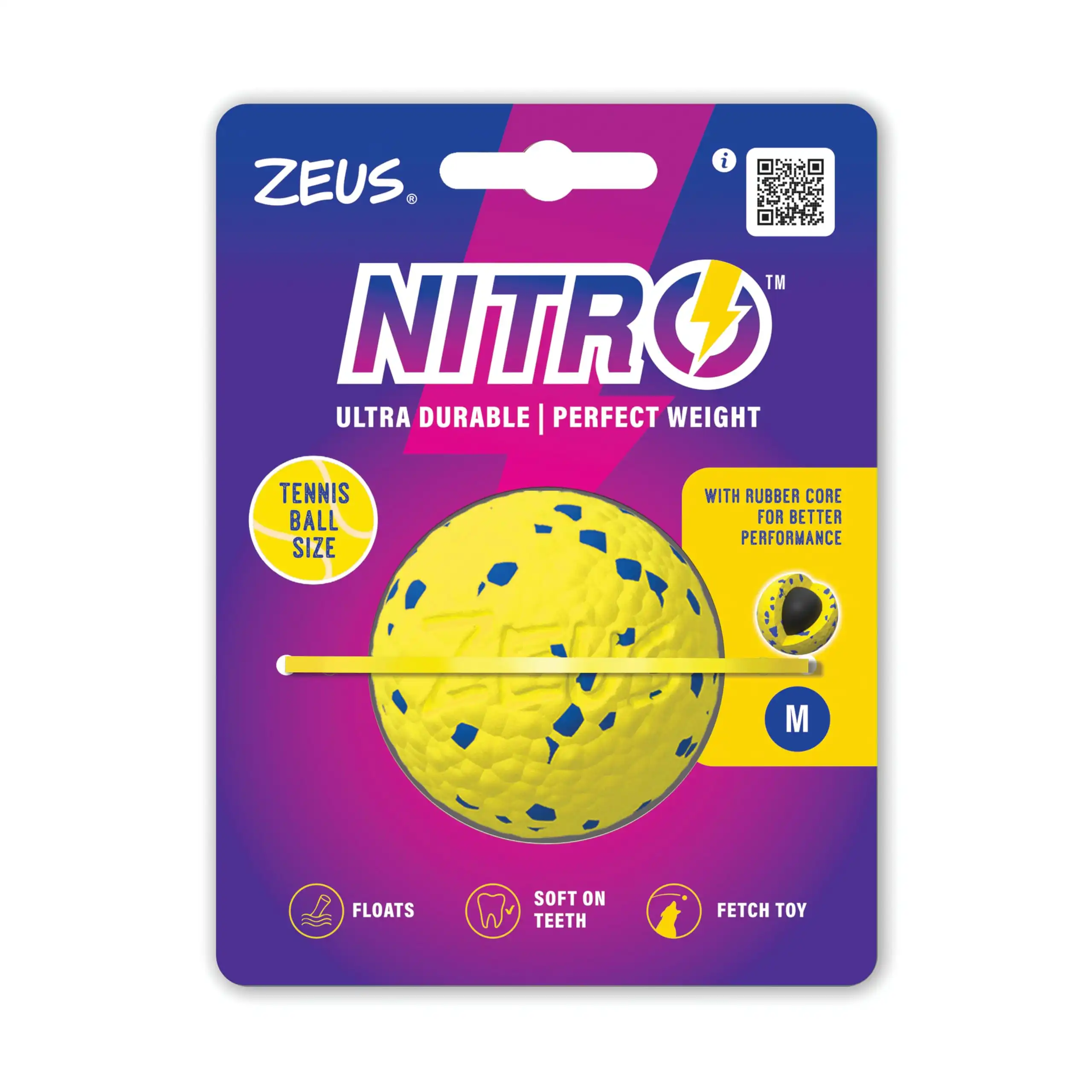 Zeus Nitro™ Bola Lastrada, L, 7,6cm - 7.6 cm - Zeus - Comparador de precios