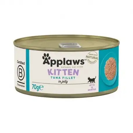 Applaws Kitten Comida Húmeda para Gatitos en Caldo con Atún, 24x70 gr - Applaws - Comparador de precios
