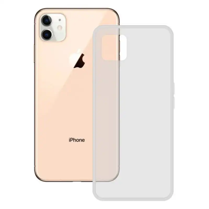 Contact Funda Flexible para iPhone 12 Pro Max Transparente