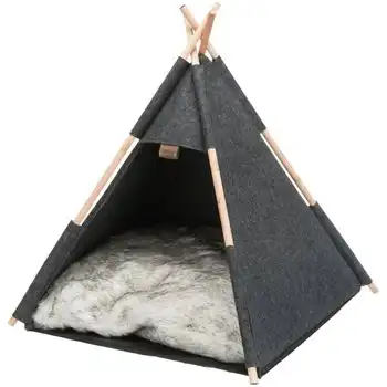 Cueva Para Mascotas Tipi Fieltro 55x65x55 Cm Trixie